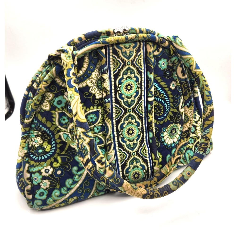 Vera Bradley Rhythm and Blues pattern Eloise Handbag - Fall 2015 Great Condition